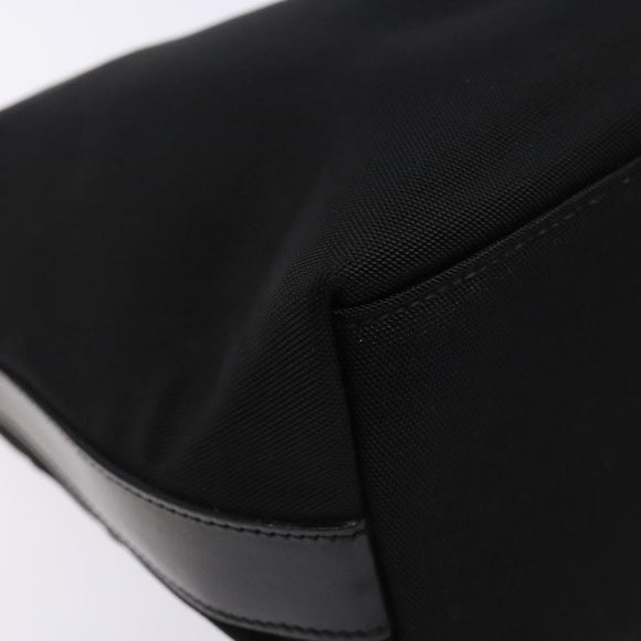 GUCCI Shoulder Bag Canvas Black Silver 000 0602 Auth ep9962