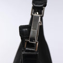 GUCCI Shoulder Bag Canvas Black Silver 000 0602 Auth ep9962-10