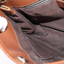 GUCCI GG Canvas Shoulder Bag Beige Gold Auth ep9963-17