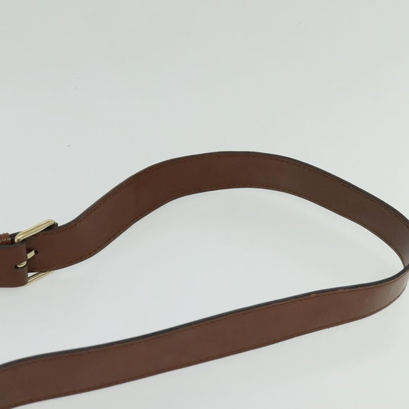 GUCCI GG Canvas Shoulder Bag Beige Gold Auth ep9963