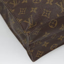 LOUIS VUITTON Monogram Sac Plat Hand Bag M51140 LV Auth ep9969-16