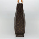 LOUIS VUITTON Monogram Sac Plat Hand Bag M51140 LV Auth ep9969-3