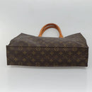 LOUIS VUITTON Monogram Sac Plat Hand Bag M51140 LV Auth ep9969-5