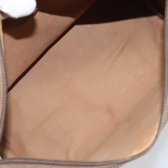 GUCCI GG Supreme Hand Bag PVC Beige Gold 001 39 6842 Auth ep9977