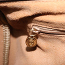 GUCCI GG Supreme Hand Bag PVC Beige Gold 001 39 6842 Auth ep9977-21