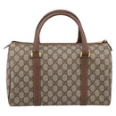 GUCCI GG Supreme Handtasche PVC Beige Gold 001 39 6842 Auth ep9977-3