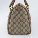 GUCCI GG Supreme Hand Bag PVC Beige Gold 001 39 6842 Auth ep9977-4