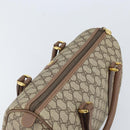 GUCCI GG Supreme Hand Bag PVC Beige Gold 001 39 6842 Auth ep9977-6