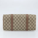 GUCCI GG Supreme Hand Bag PVC Beige Gold 001 39 6842 Auth ep9977-9