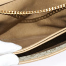 Christian Dior Chain Shoulder Bag Leather Beige Gold Auth ep9978-21