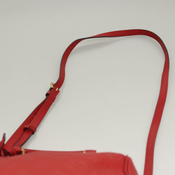 LOUIS VUITTON Empreinte Speedy Bandouliere 20 Hand Bag Red M42395 LV Auth ep9983