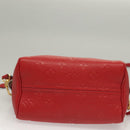 LOUIS VUITTON Empreinte Speedy Bandouliere 20 Hand Bag Red M42395 LV Auth ep9983-5