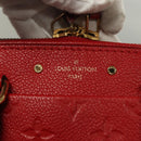 LOUIS VUITTON Empreinte Speedy Bandouliere 20 Hand Bag Red M42395 LV Auth ep9983-21