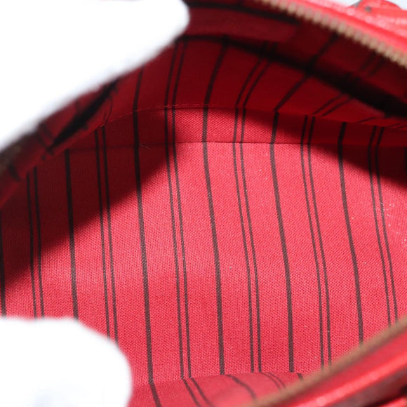 LOUIS VUITTON Empreinte Speedy Bandouliere 20 Hand Bag Red M42395 LV Auth ep9983