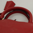 LOUIS VUITTON Empreinte Speedy Bandouliere 20 Hand Bag Red M42395 LV Auth ep9983-14