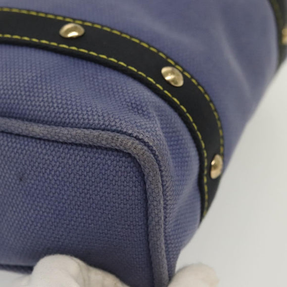 LOUIS VUITTON Antigua Cabas MM Tote Bag Blue M40087 LV Auth ep9985