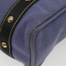 LOUIS VUITTON Antigua Cabas MM Tote Bag Blue M40087 LV Auth ep9985-9