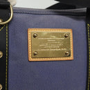 LOUIS VUITTON Antigua Cabas MM Tote Bag Blue M40087 LV Auth ep9985-17