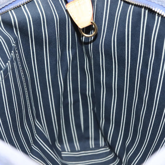 LOUIS VUITTON Antigua Cabas MM Tote Bag Blue M40087 LV Auth ep9985