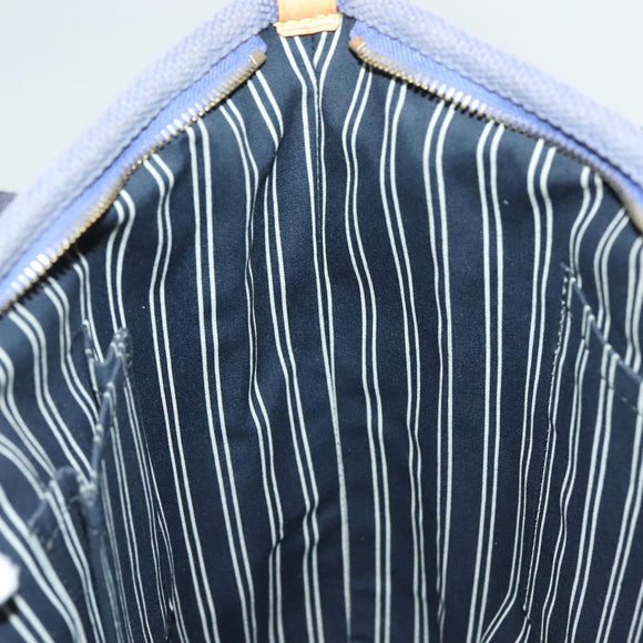 LOUIS VUITTON Antigua Cabas MM Tote Bag Blue M40087 LV Auth ep9985