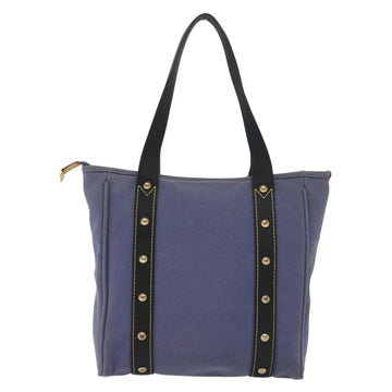 LOUIS VUITTON Antigua Cabas MM Tote Bag Blue M40087 LV Auth ep9985 - 0