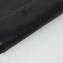 Burberrys Shoulder Bag Leather Black Gold Auth ep9991-6