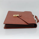 LOUIS VUITTON Epi Serviette Ambassador Business Bag Brown M54413 LV Auth ep9999-4