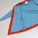 CHANEL Short Sleeve Cotton Blue CC Auth FF0787M-11