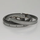 BALENCIAGA Hand Bag Leather 2way Silver Auth FF4303AM-23