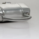 BALENCIAGA Hand Bag Leather 2way Silver Auth FF4303AM-7