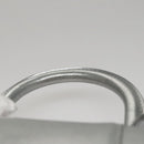 BALENCIAGA Hand Bag Leather 2way Silver Auth FF4303AM-14