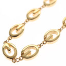 Gianni Versace Necklace metal Gold Auth FF4485-2