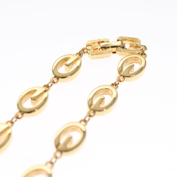 Gianni Versace Necklace metal Gold Auth FF4485