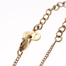 Christian Dior Necklace metal Gold Auth FF4623-10