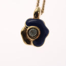 Christian Dior Necklace metal Gold Auth FF4623-11