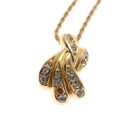Christian Dior Necklace metal Gold Auth FF5523-10