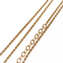 Christian Dior Necklace metal Gold Auth FF5523-5