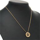Christian Dior Necklace metal Gold Auth FF6330-1