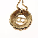 Christian Dior Necklace metal Gold Auth FF6330-10