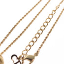 Christian Dior Necklace metal Gold Auth FF6330-4