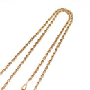 Christian Dior Necklace metal Gold Auth FF6330-6
