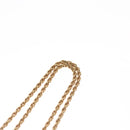 Christian Dior Necklace metal Gold Auth FF6330-7