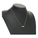 Christian Dior Necklace metal Gold Auth FF6372-1