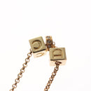 Christian Dior Necklace metal Gold Auth FF6372-10