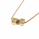 Christian Dior Necklace metal Gold Auth FF6372-3
