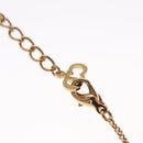 Christian Dior Necklace metal Gold Auth FF6372-7
