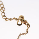 Christian Dior Necklace metal Gold Auth FF6372-8