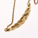 Christian Dior Necklace metal Gold Auth FF6533-10