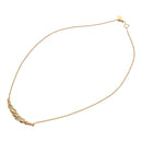 Christian Dior Necklace metal Gold Auth FF6533-2