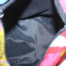 GUCCI Floral Pouch Nylon Pink Auth fm1065-10